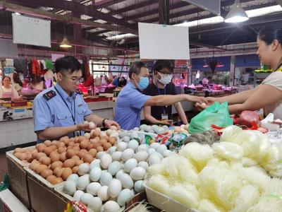 放心消費在杭州 我市扎實推進疫情防控高風險冷鏈食品及食用農產品批發大檢查